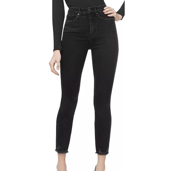 Good American Denim - Good American Good Curve Crop Skinny Jeans